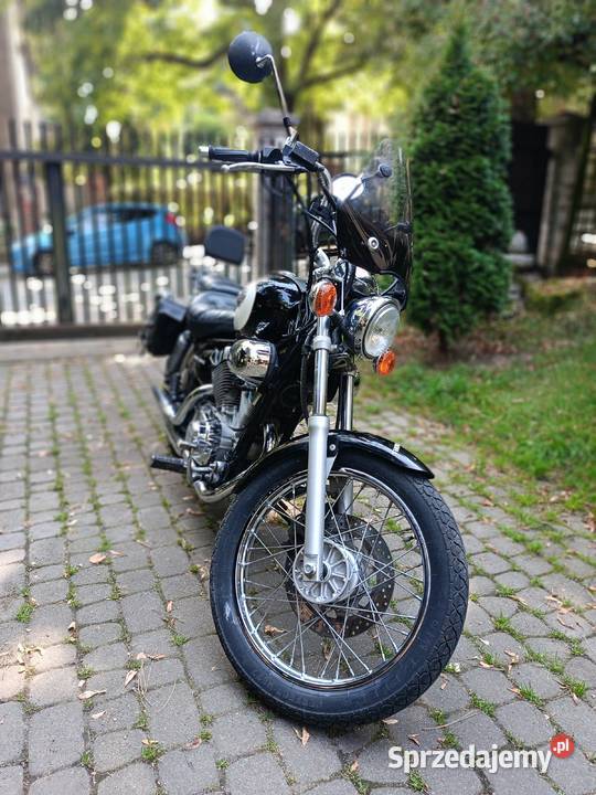 Virago 125 2001 przebieg 15500 wersja DX sakwy Kraków
