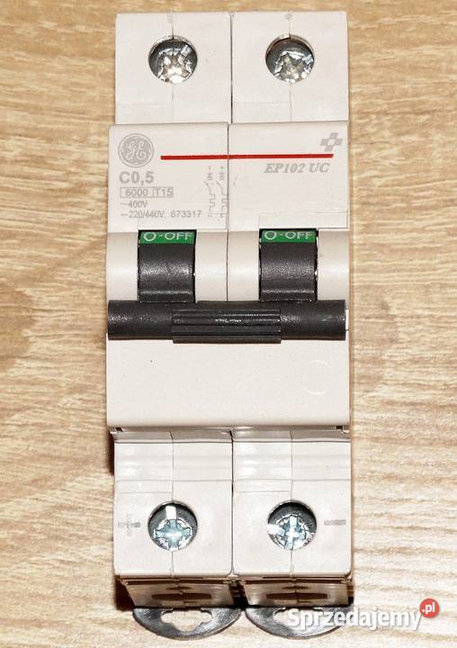 Wyłącznik nadprądowy ACDC samoczynny EP102UC C05 śląskie Gliwice