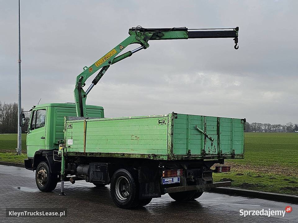 MercedesBenz 1317 6 CYL CRANE skrzyniowy 4x2