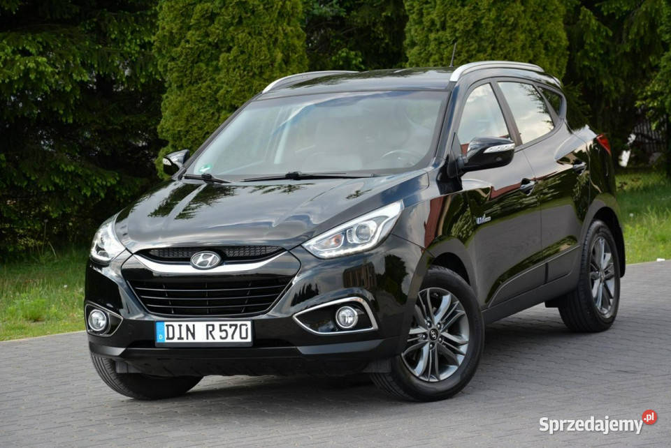 Hyundai ix35 LIFT Premium Ledy Skóry Navi Kamera autoalarm Ostrów Mazowiecka sprzedam