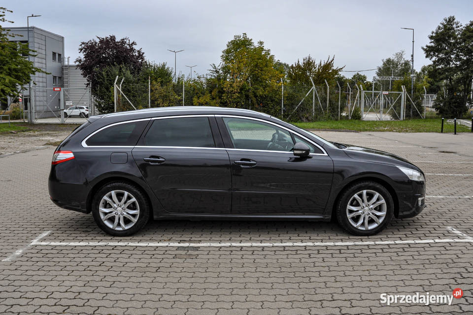 Peugeot 508 16T 2013 r Bezwypadkowy Skóry Rok produkcji 2013 Wrocław
