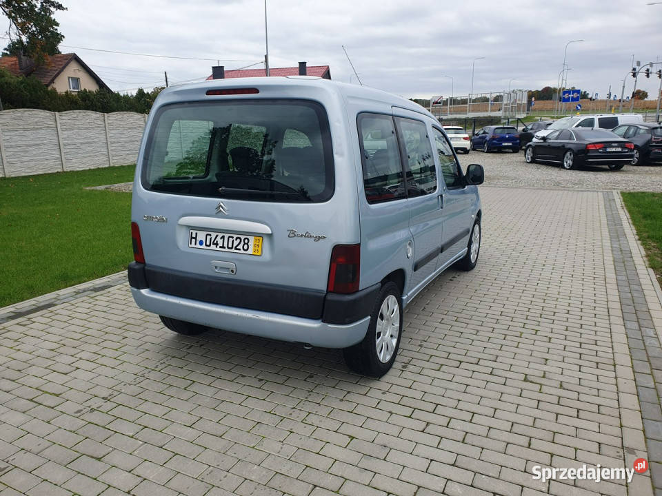 Citroen Berlingo 16 109 Benzyna Klima Tempomat