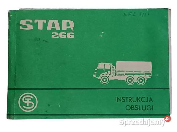 STAR 266 Instrukcja obsługi WEMA Warszawa 1983 Rzeszów sprzedam