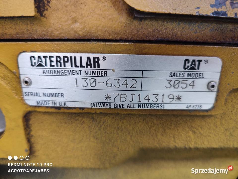 Silnik Caterpillar 3054 DIT Wilkowo