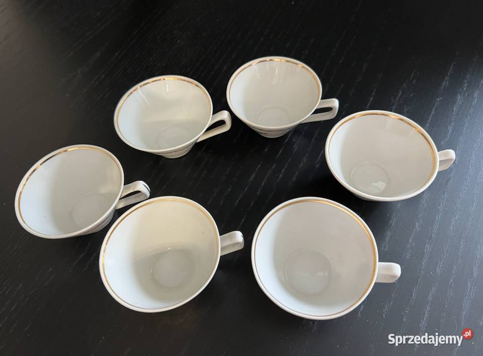Serwis porcelanowy Elżbieta Fabryka Porcelany Warszawa