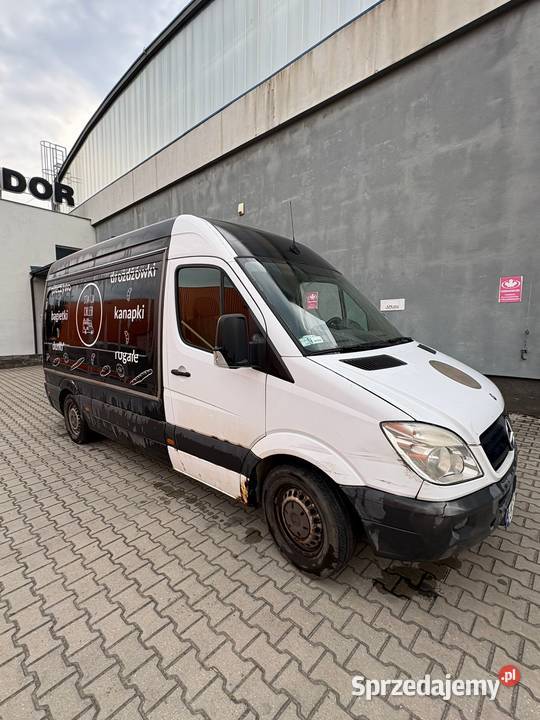 Mercedes Sprinter autosklep pieczywo foodtruck Mercedes-Benz dolnośląskie Wrocław