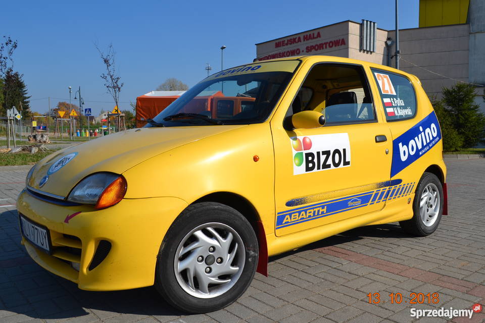 Fiat Seicento 11 SPI ABARTH KJS centralny zamek Lidzbark Warmiński sprzedam