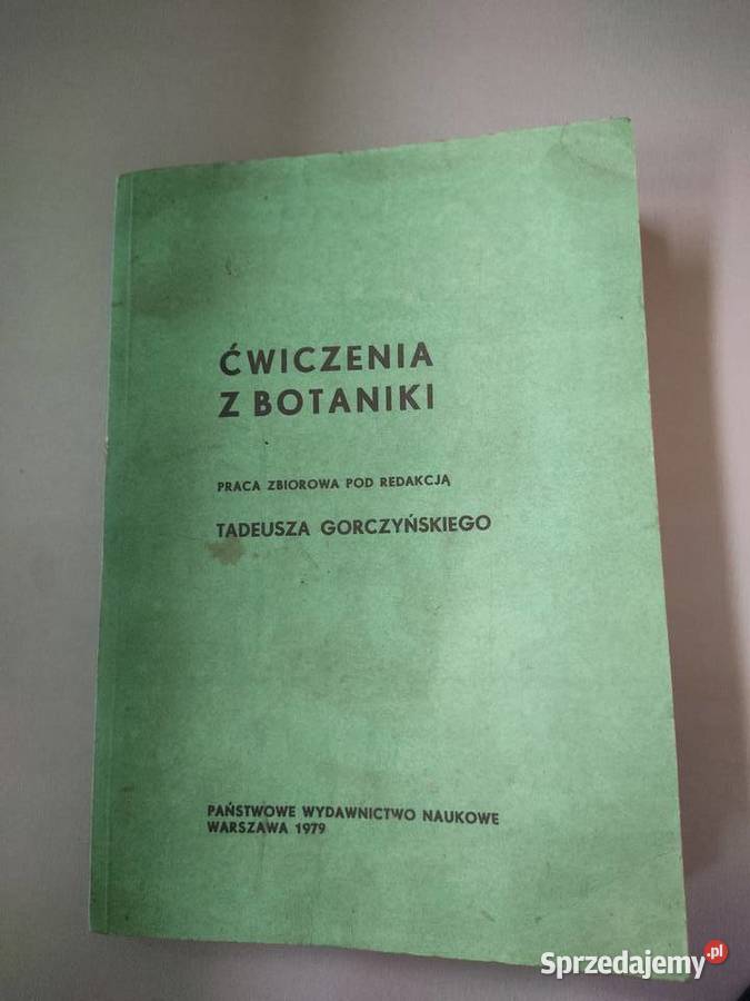 Ćwiczenia z botaniki Goryczyński