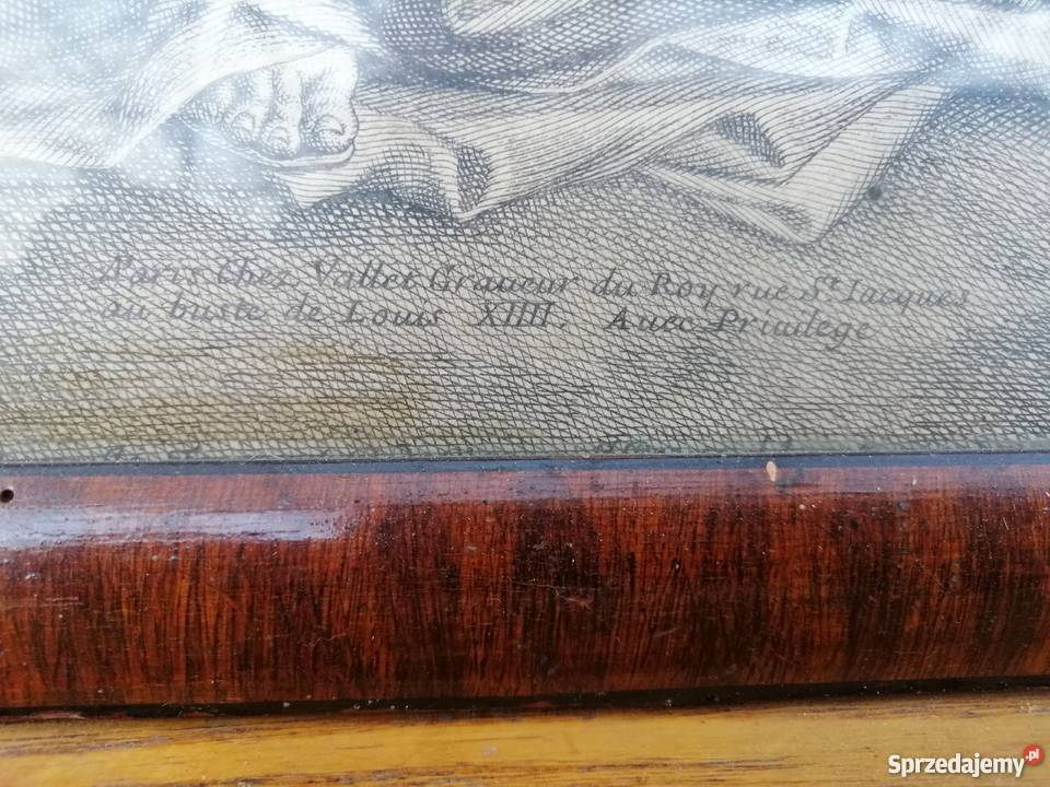 Obraz antyk przedwojenny Pleszew