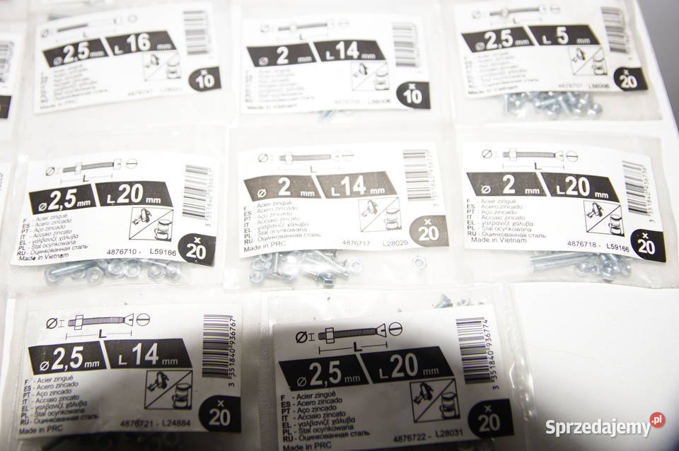 Małe śrubki wkręty Bielsko-Biała sprzedam