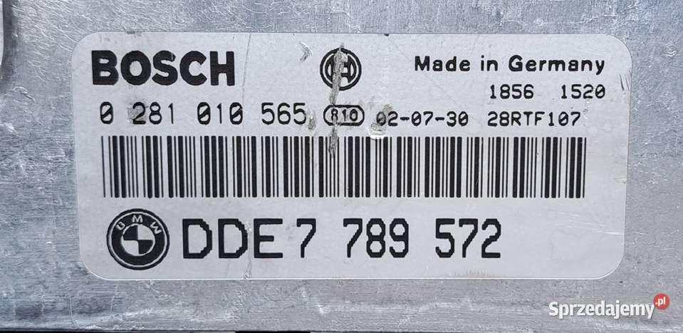 KOMPUTER STEROWNIK SILNIKA BMW E46 20D M47N 150 dolnośląskie Mielęcin