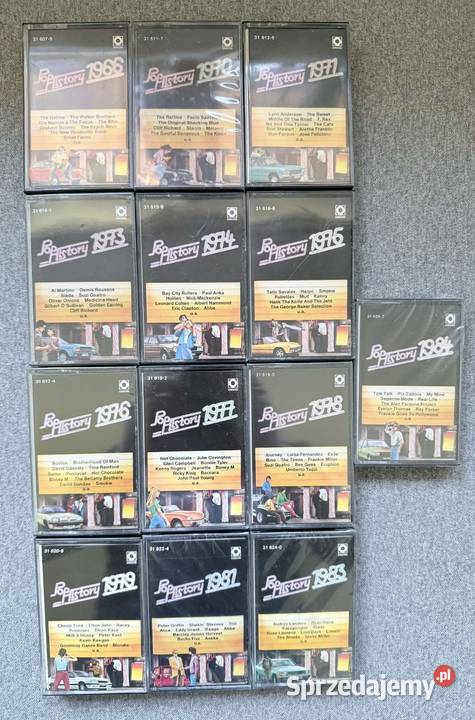 kasety magnetofonowe POP łódzkie