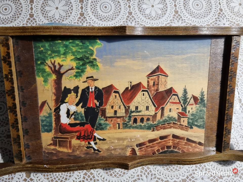 Taca drewniana wielkopolskie Wola Podłężna sprzedam