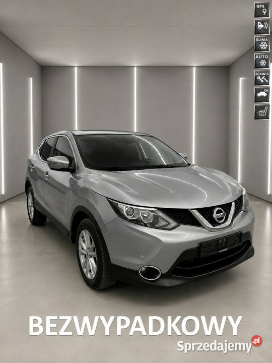 Nissan Qashqai kamera cofanianawigacjapanorama klimatyzacja Żabno sprzedam
