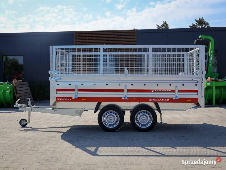 Przyczepa dwuosiowa TEMARED TRANSPORTER 30152 z Kołobrzeg sprzedam