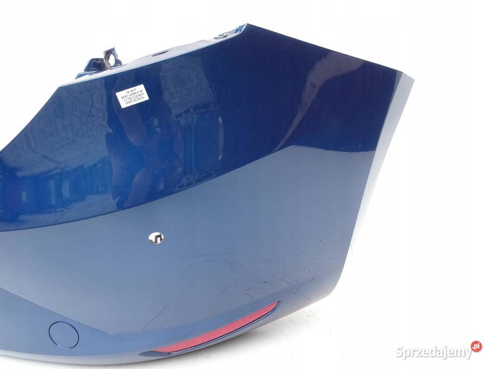 ZDERZAK TYŁ TYLNY LW5P SEAT LEON III 5F 1216r 5D osobowe małopolskie