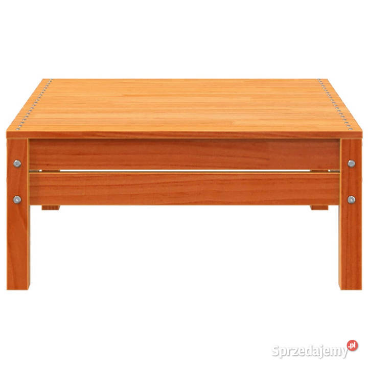 Ogrodowa sofa 2osobowa z podnóżkiem woskowy brąz mazowieckie Warszawa