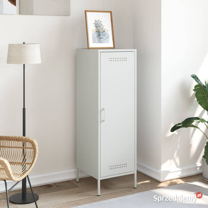 Szafka biała 36x39x113 stal WM843011 Warszawa
