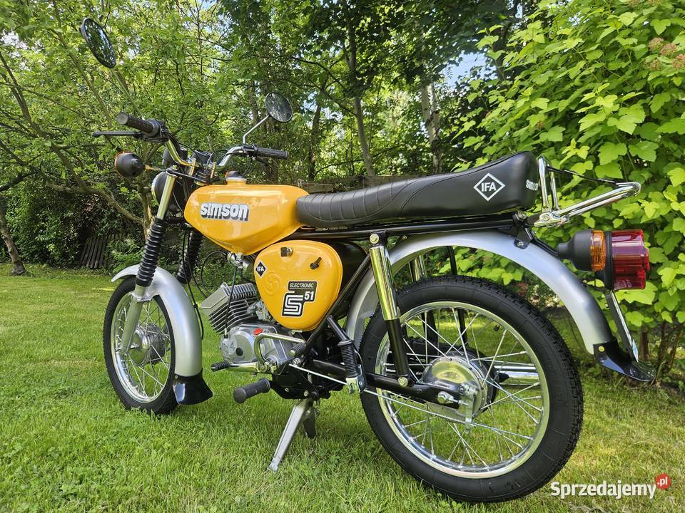 Simson S51 Elektronik 12V wzór DDR Gliwice