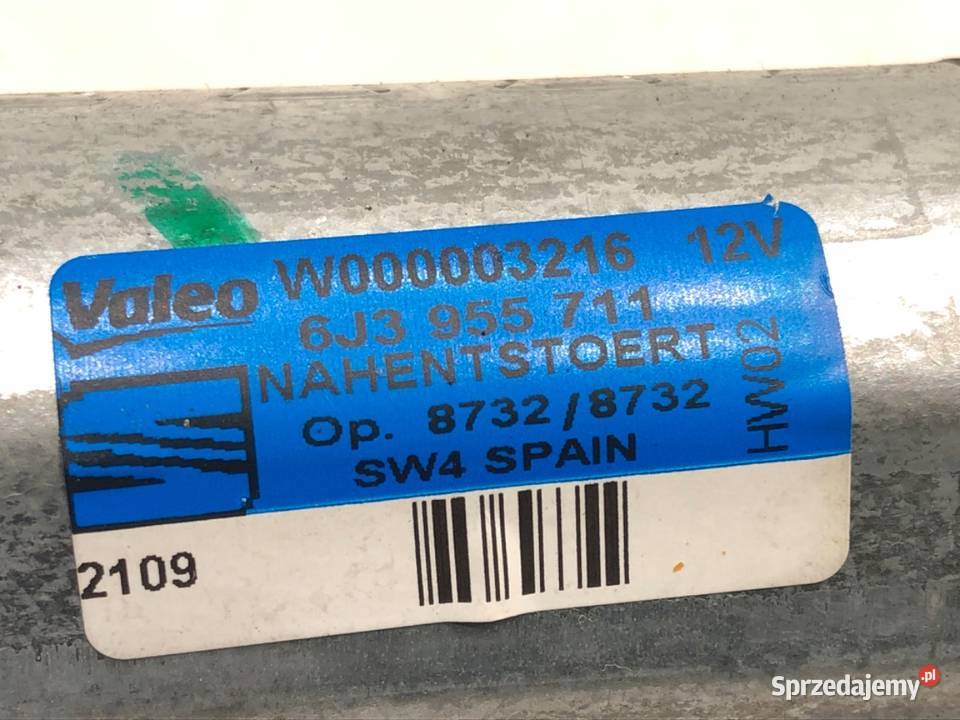 SILNIK WYCIERACZEK TYŁ SEAT IBIZA IV 6J3955711