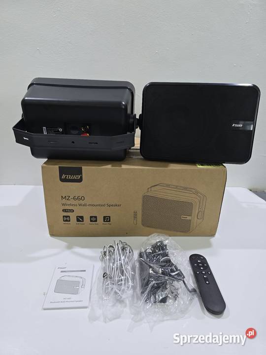 Głośnik Ścienny Inwa MZ660 Bluetooth AUX Stereo małopolskie Nieczajna Górna sprzedam