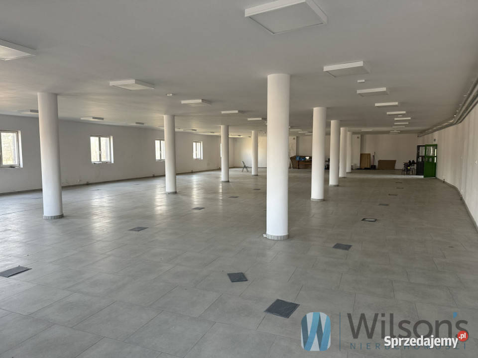 wynajmu lokalu 549m2 Milejowice Jaworowa