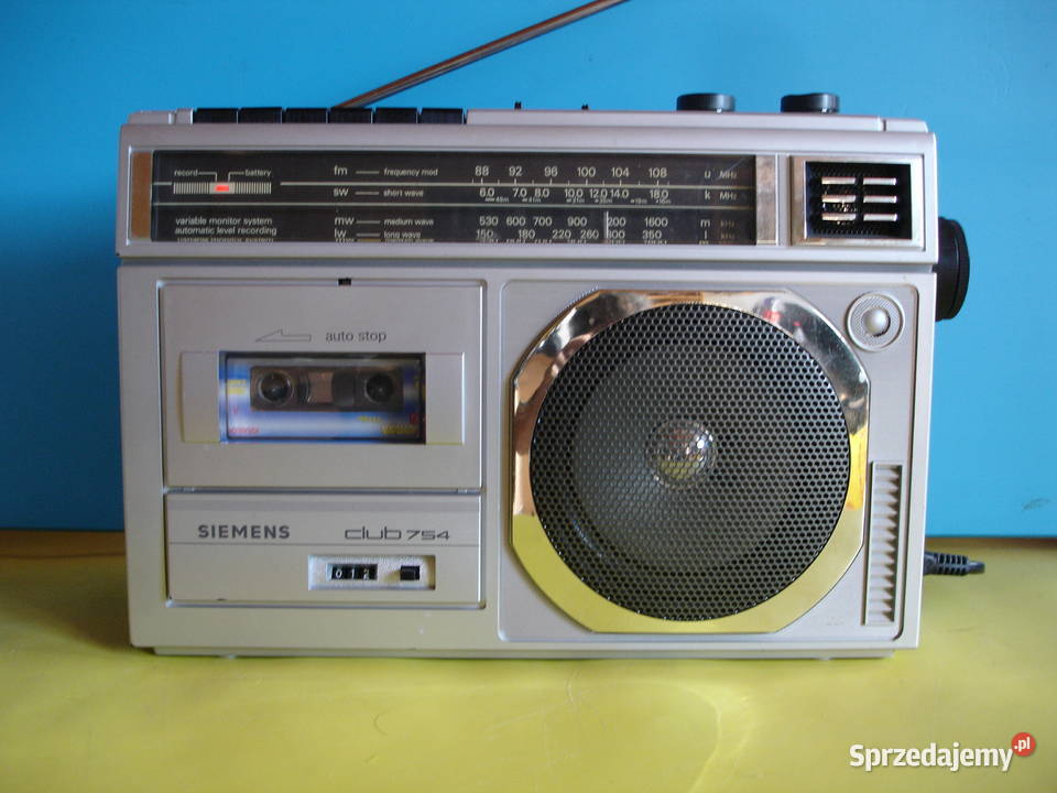 Radiomagnetofon SIEMENS CLUB 754 Zielona Góra