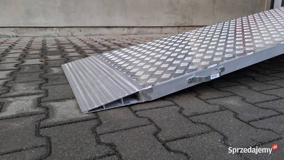 Rampa Aluminiowa 325 x 75 do 700 Najazd Podjazd manualna Proszowice