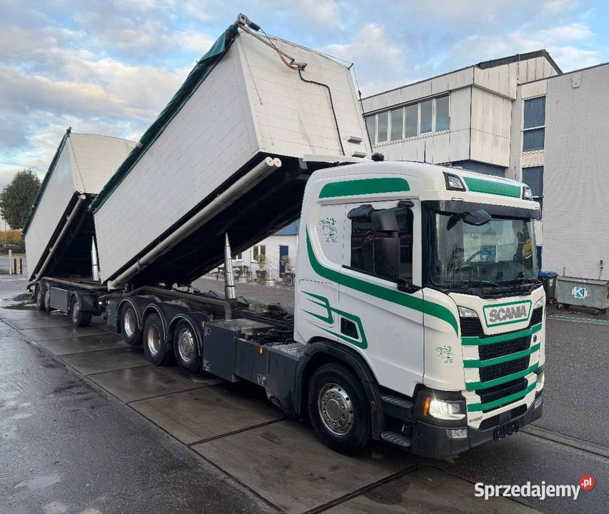 Scania Z wydmuchem Z Zasysaniem odkurzacz Warszawa