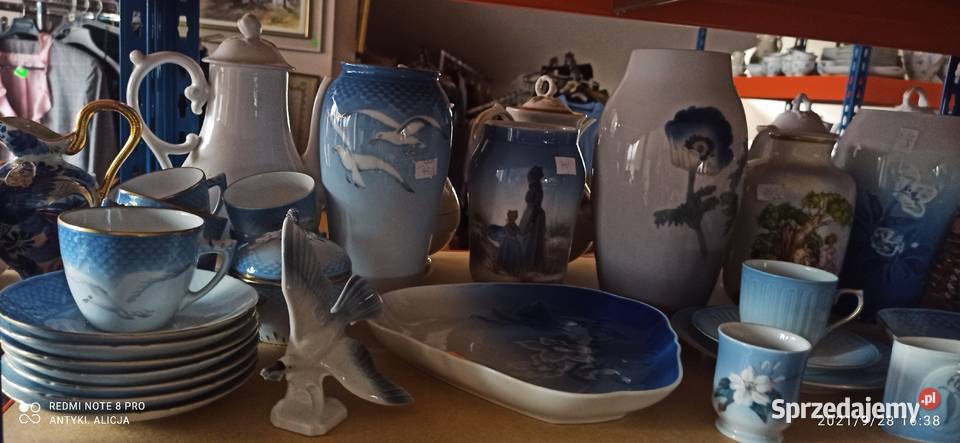 WazonWazonik Pojemniczek Royal Copenhaga Denmark Porcelana i szkło Gdańsk sprzedam