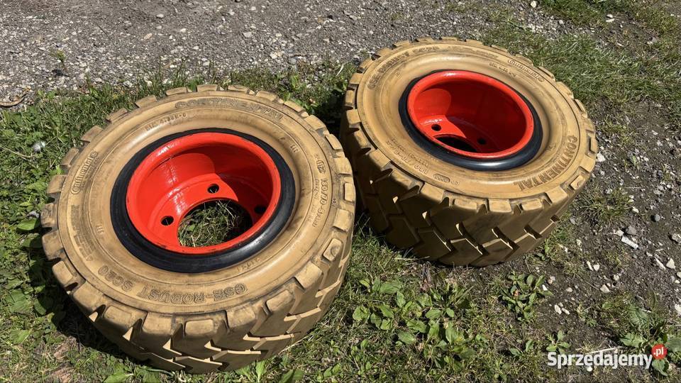 Wózek widłowy Linde opony pełne koła 18x78 Koziegłowy