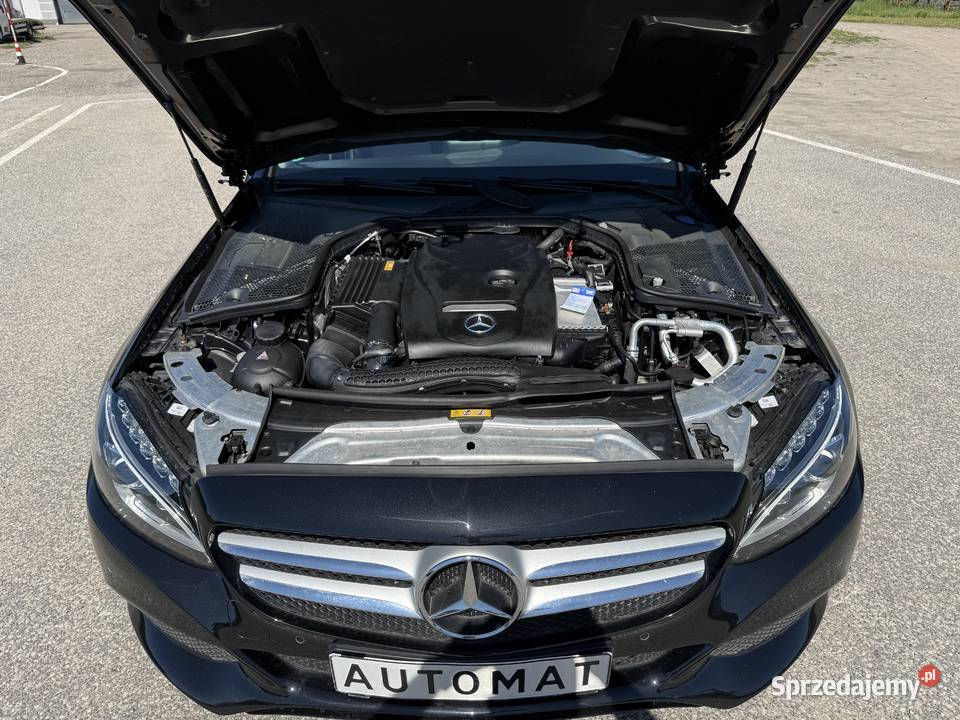 Mercedes C 16 BENZYNA Automat Klimatronik światła LED Konin