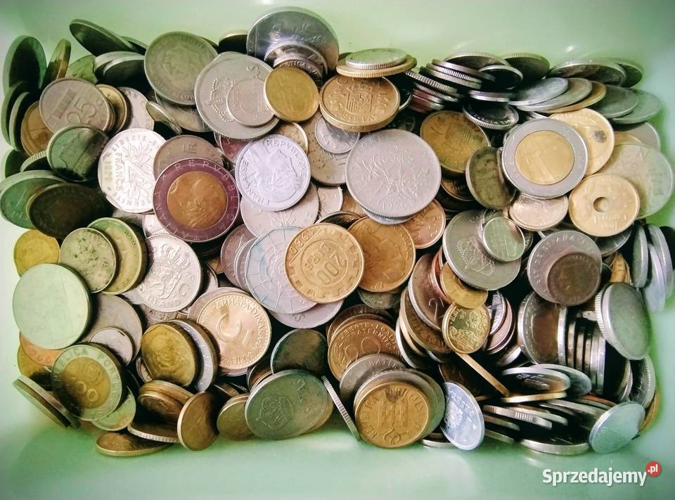 Monety z różnych krajów Żory