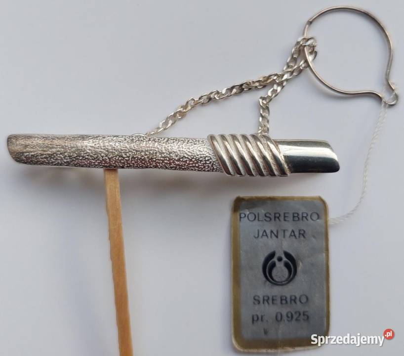 Spinka do krawatu POLSILVER srebro 925 nie Warszawa