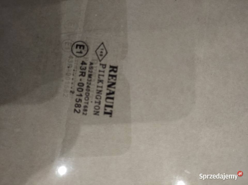 Szyba prawy przód renault laguna 2 Chojnów