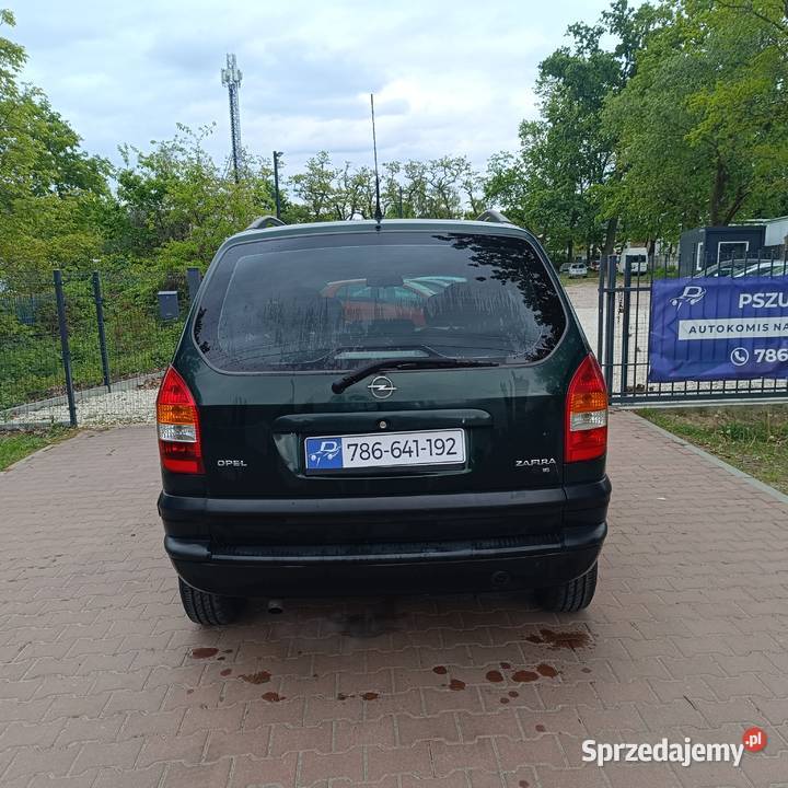 Opel Zafira 16 LPG 7osobowy Sprawny manualna mazowieckie Warszawa sprzedam