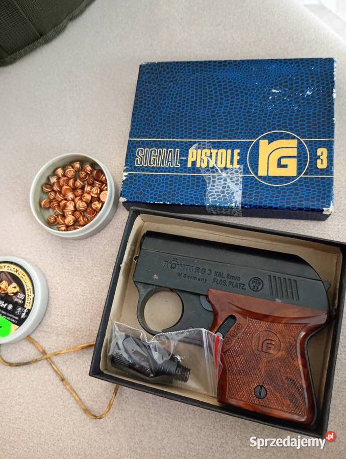 Pistolet hukowy rohm rg 3 6mm short mazowieckie Nadarzyn