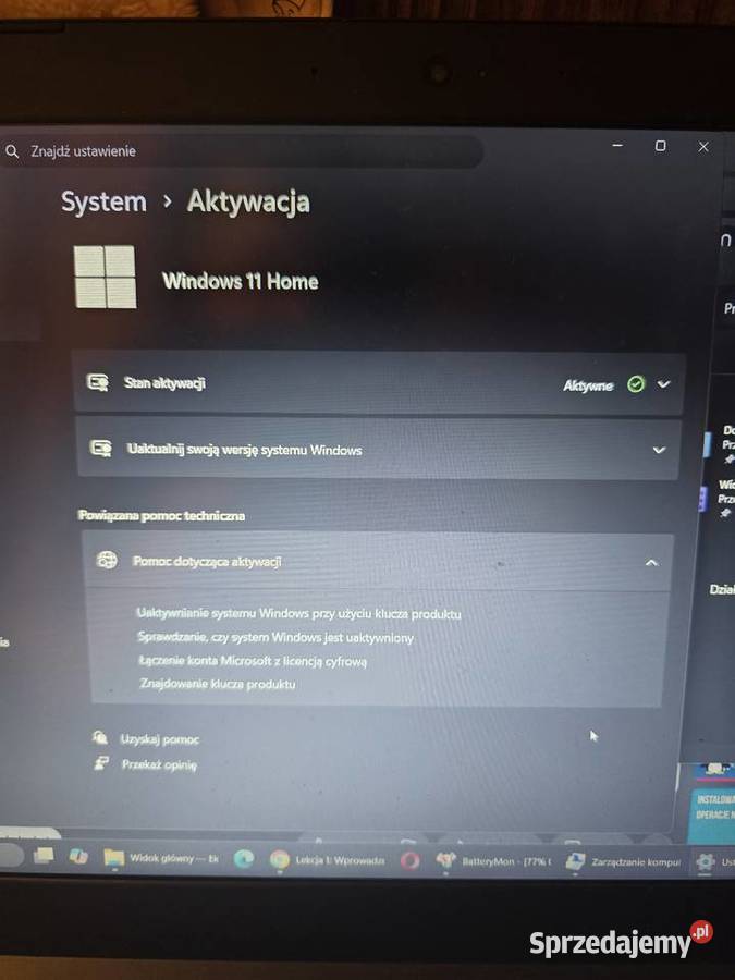 Laptop LENOVO IDEAPAD 33015ICH 81FK 156 I5 RAM 12GB Warszawa