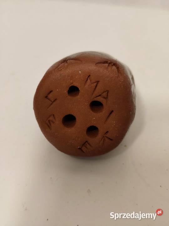 Ceramiczna Sówka figurka vintage sygn MAJOK Poddębice