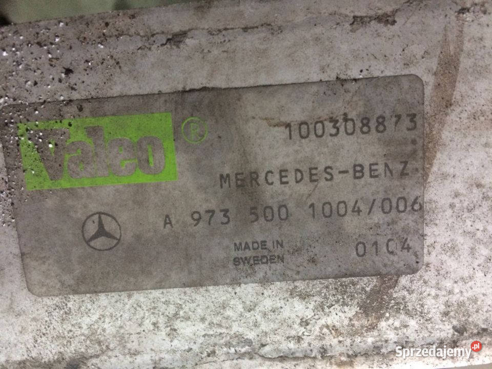 Intercooler Atego 9735010301 9735001004 Maszewo