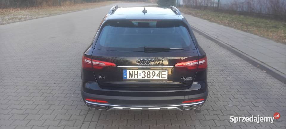 Audi a4 Allroad 20 tdi quattro 2021 r światła LED mazowieckie Warszawa