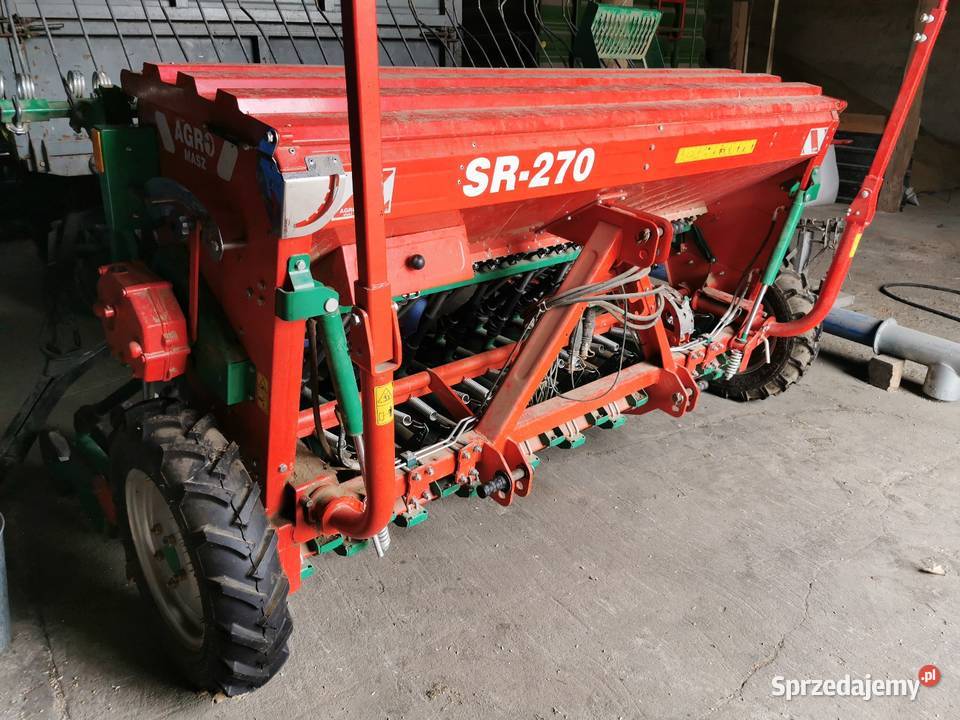 Siewnik Agro maszAgromasz SR270 talerzowy łódzkie