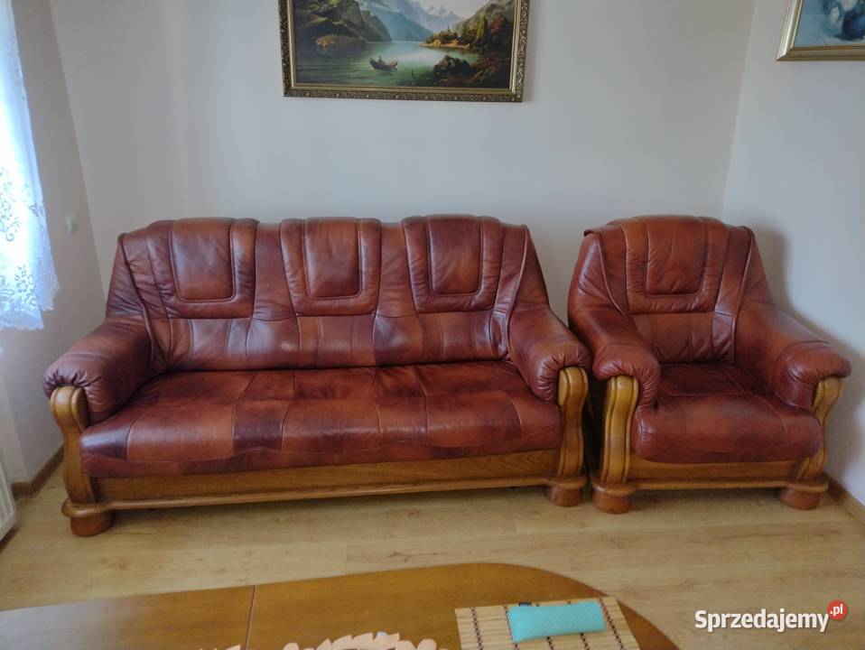 komplet skórzany Chełmno