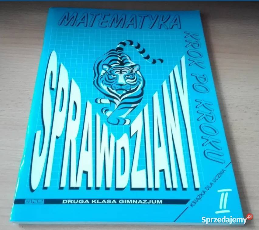 Matematyka krok kroku sprawdziany 2 gimnazjum miękka Podręczniki Gdańsk