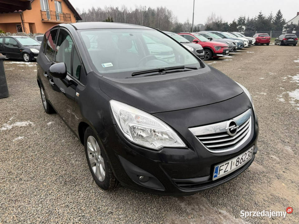 Opel Meriva gaz LPG II 2010 aluminiowe felgi Zbąszyń