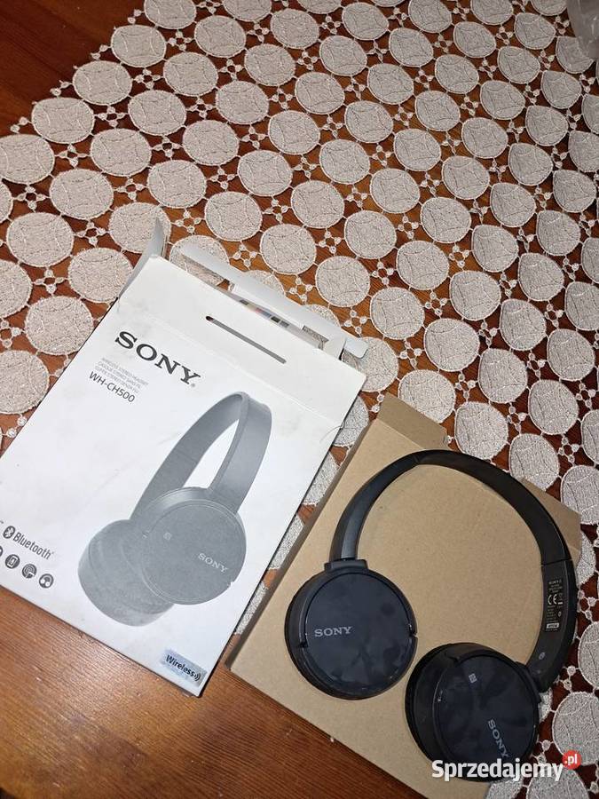 SLUCHAWKI bezprzewodowe SONY WHCH500 kujawsko-pomorskie Lniano sprzedam