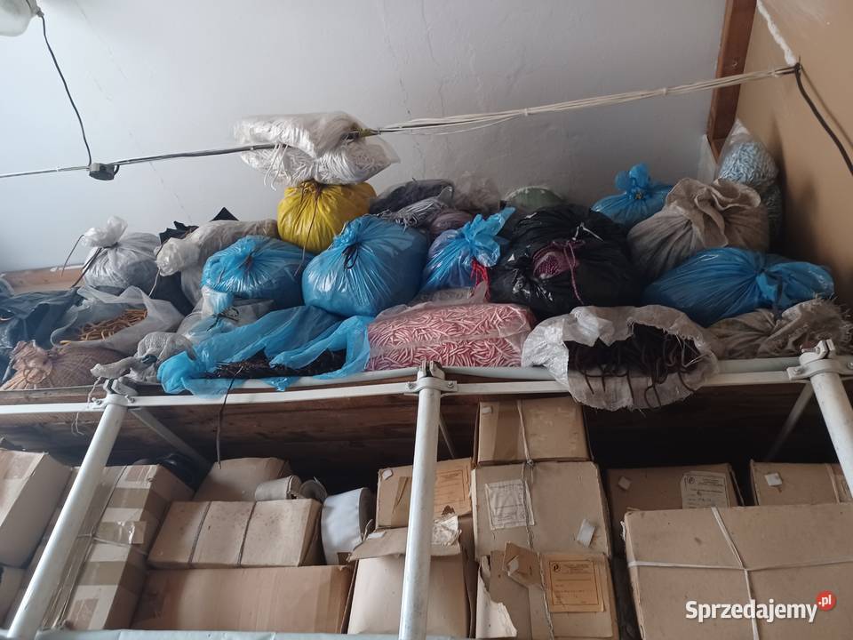 Materiały nici sznurówki do obuwia Ciechanowiec