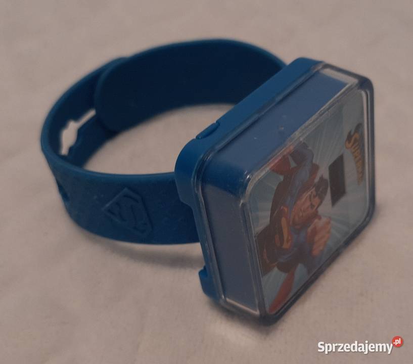 Zegarek Superman McDonalds DC Comics 2015 Edukacyjne Czeladź