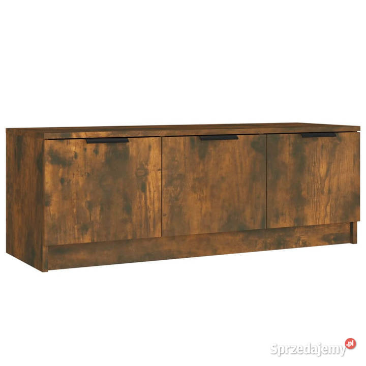 Szafka pod TV przydymiony dąb 197x35x52 WM817081 Warszawa sprzedam
