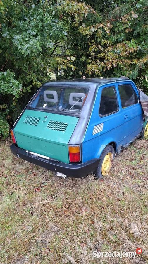 Fiat 126p z plugiem śląskie Konopiska
